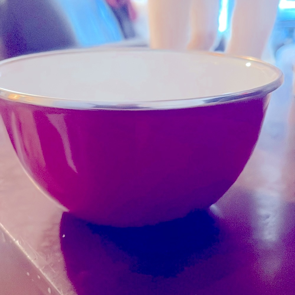 Pottery Barn bowl from the Partyware collection. Red. New w tag.